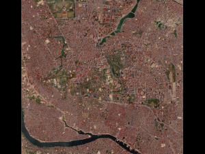 dhaka detailed city center 3D Модель