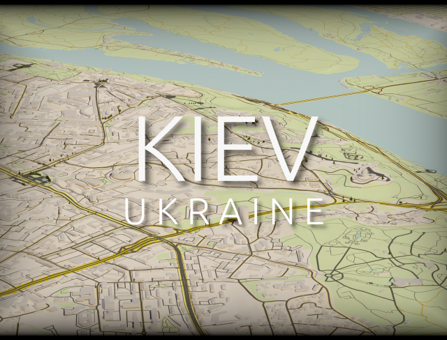 kiev 3D Модель .c4d .max .obj .3ds .fbx .stl .blend 