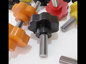 clamping bolt 3 colors 3D Model