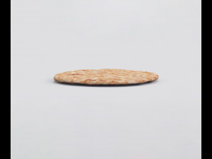 realistic pita bread 3D Модель
