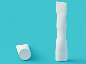simple tube - toothpaste 3Dモデル