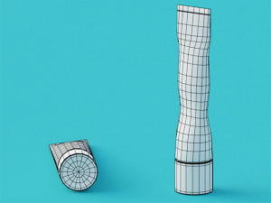 simple tube - toothpaste 3Dモデル