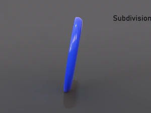 heart red and blue 3D Model