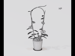 asset cartoon houseplant 3D Model