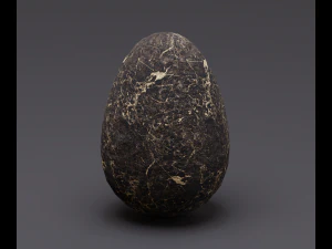 настоящее яйцо 3D Модель
