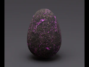 настоящее яйцо 3D Модель