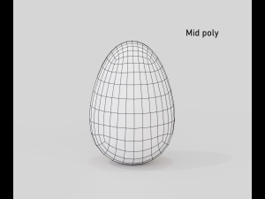 reature egg 3D Model