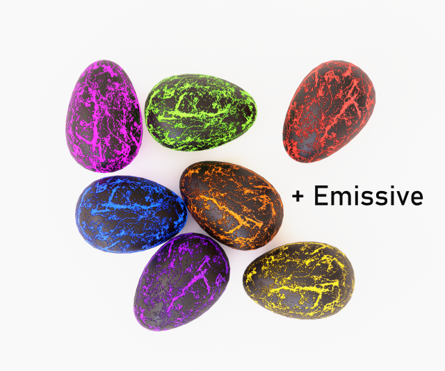 magic egg 3D मॉडल .c4d .max .obj .3ds .fbx .stl .blend 