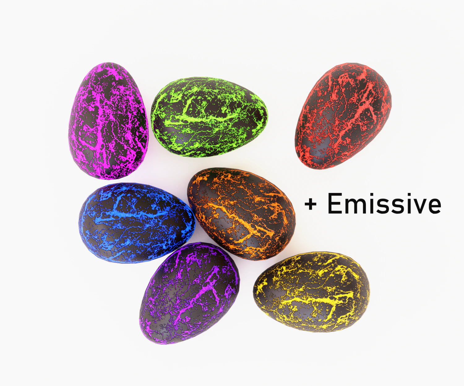 magic egg 3D Model .c4d .max .obj .3ds .fbx .stl .blend