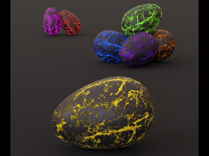 magic egg 3D मॉडल
