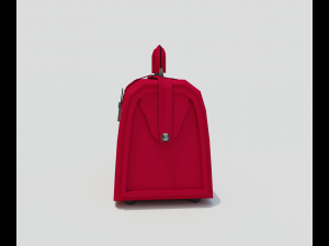 Red valise 3D 模型