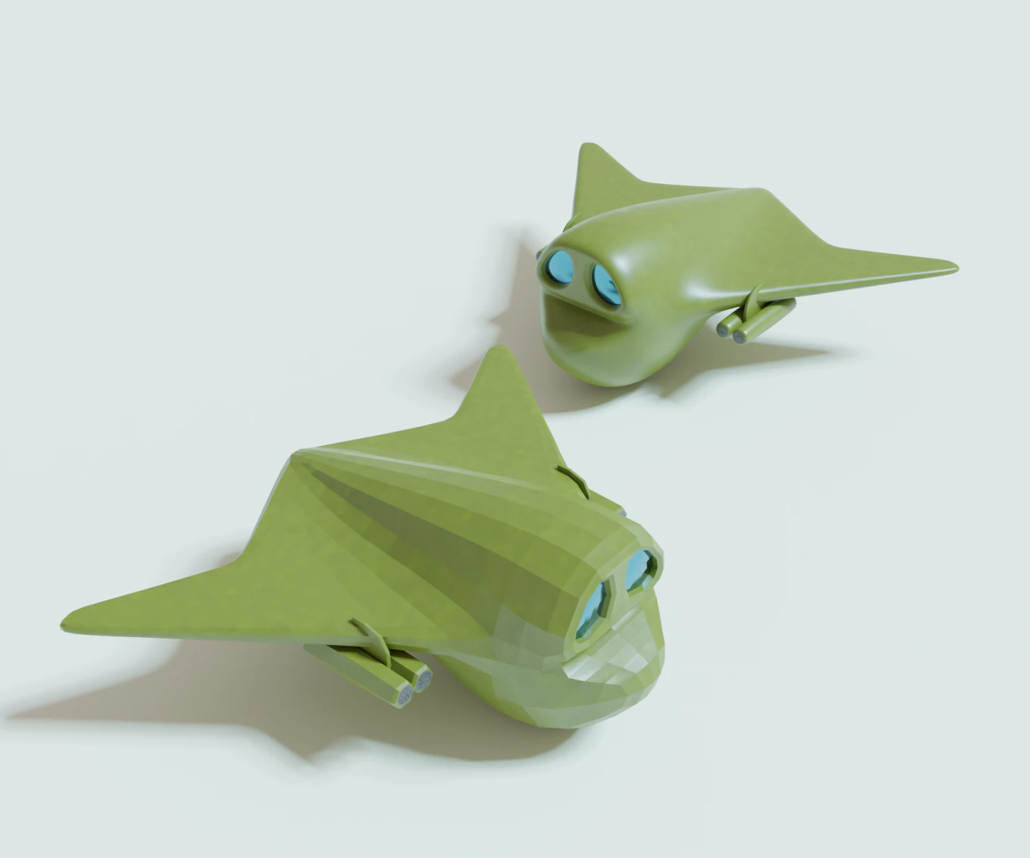 Green bomber airplane 3D Model .c4d .max .obj .3ds .fbx .stl .blend 