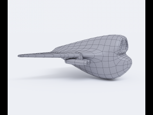 Green bomber airplane 3Dモデル