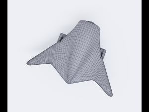 Green bomber airplane 3Dモデル