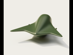 Cartoon Bomber Airplane Modelo 3D