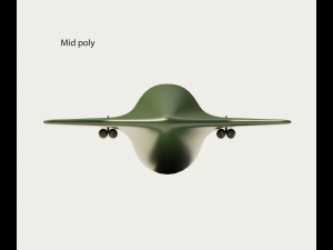 Cartoon Bomber Airplane Modelo 3D