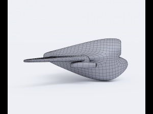 Cartoon Bomber Airplane Modelo 3D
