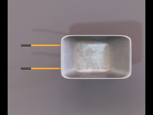 Realistic Orange wheelbarrow 3D Model