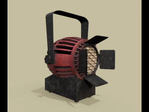 古い手提灯 3Dモデル