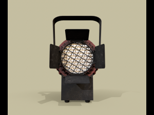 Old hand lantern 3D 模型