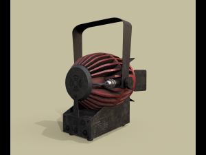 Old hand lantern 3D 模型
