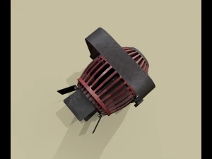 Old hand lantern 3D Model