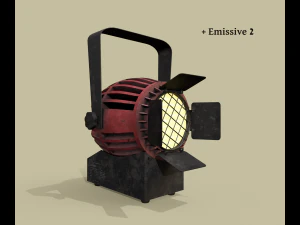 Old hand lantern 3D Model