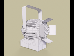 Old hand lantern 3D 模型
