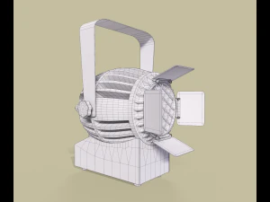 Old hand lantern 3D Model