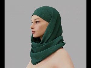 Shawl 3D Model