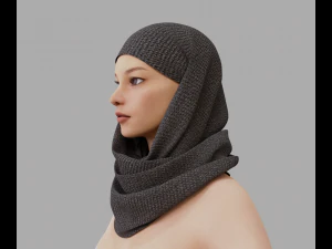 Shawl 3D Model
