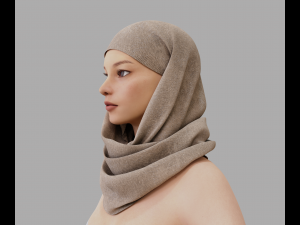 Shawl Model 3D