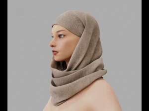 Shawl 3D Model