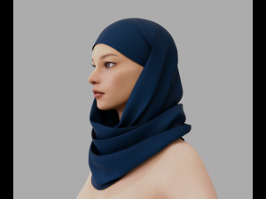 Shawl Model 3D
