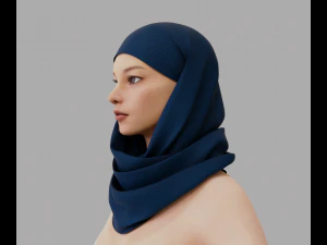 Shawl 3D Model