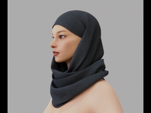 Shawl Model 3D