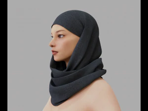 Shawl 3D Model