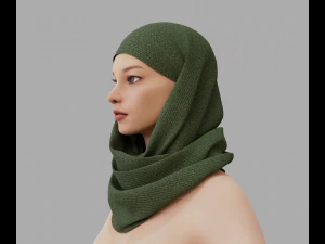 Shawl 3D Model