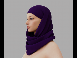 Shawl Model 3D