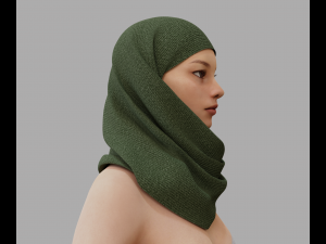 Shawl Model 3D