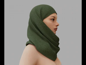 Shawl 3D Model