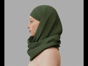 Shawl 3D Model