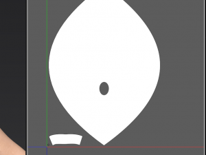 Nuns veil wimple 3D-Modell