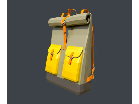 Traveler bakpack 3D Model