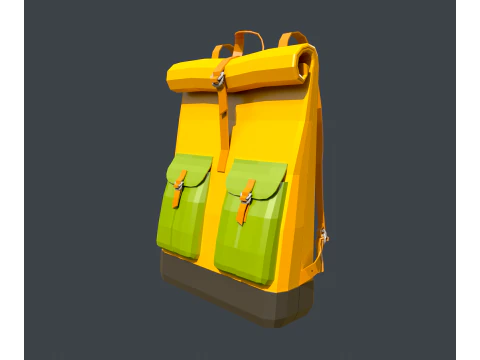 Traveler bakpack 3D Model