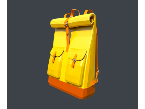 Traveler bakpack 3D Model