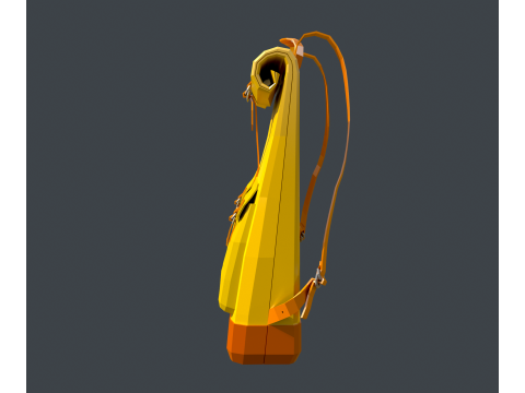 Traveler bakpack 3D 모델