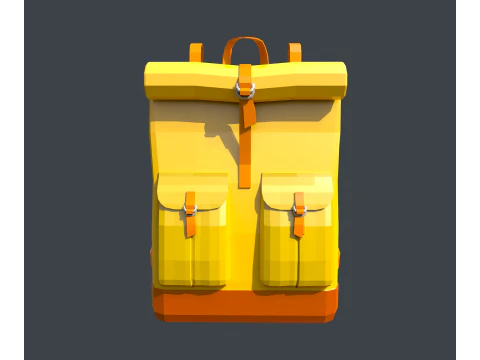 Traveler bakpack 3D Model