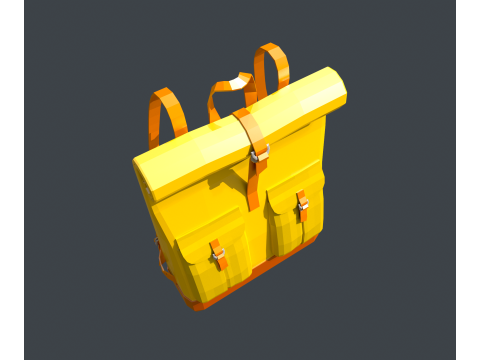 Traveler bakpack 3D 모델