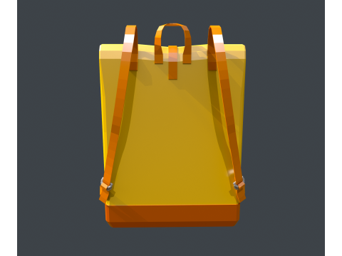 Traveler bakpack 3D 모델